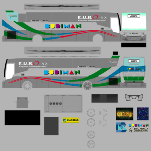 Livery BUSSID SCORPION X BY BSW EDIT WSP Budiman