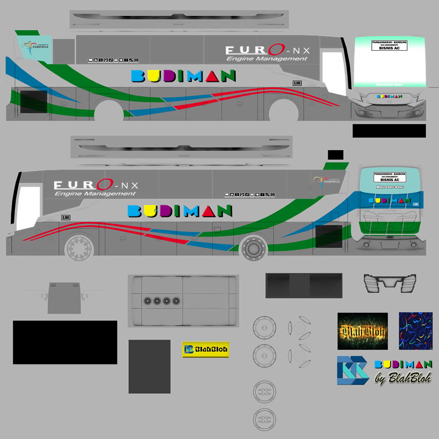 Livery BUSSID SCORPION X BY BSW EDIT WSP Budiman