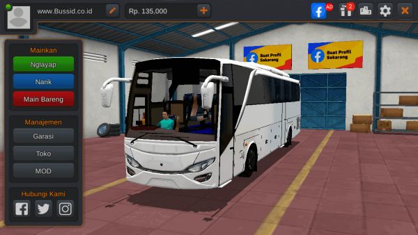 MOD Bus Jetbus 2+ HD Setra Scania V1 by MBS Team