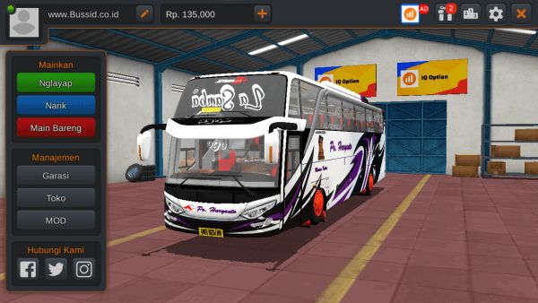 MOD Bus Jetbus2+ SHD PO. Haryanto La Samba Strobo by MD Creation