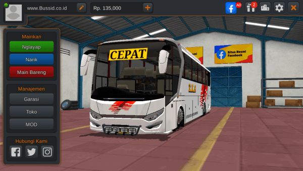 MOD Bus SR1 Legacy Spion Gajah