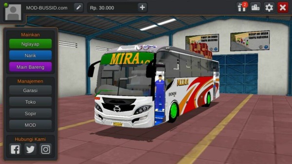 MOD BUSSID Bus Discovery Bumel – Mira