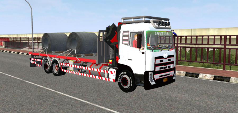 MOD BUSSID Truck UD Quester