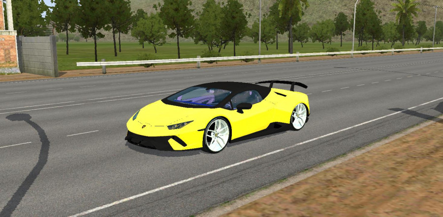 BUSSID Mobil Lamborghini Huracan
