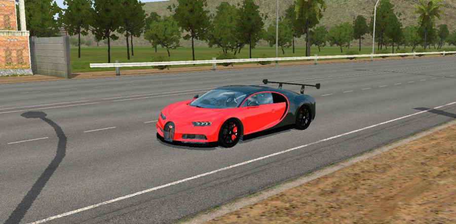 MOD BUSSID Mobil Bugatti Chiron