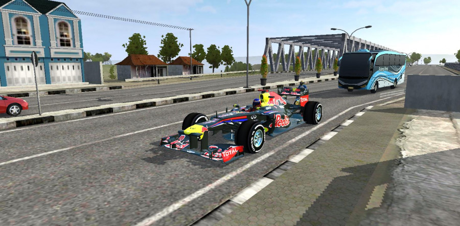 MOD BUSSID Mobil Formula 1 – Red Bull