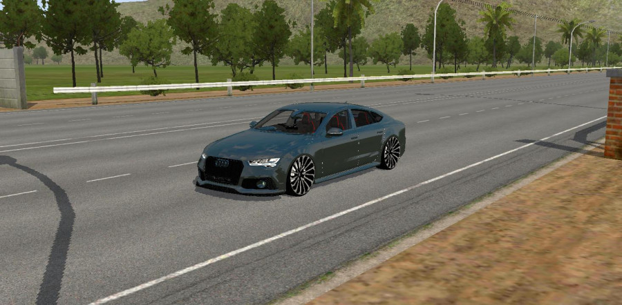 Download MOD BUSSID Audi RS7