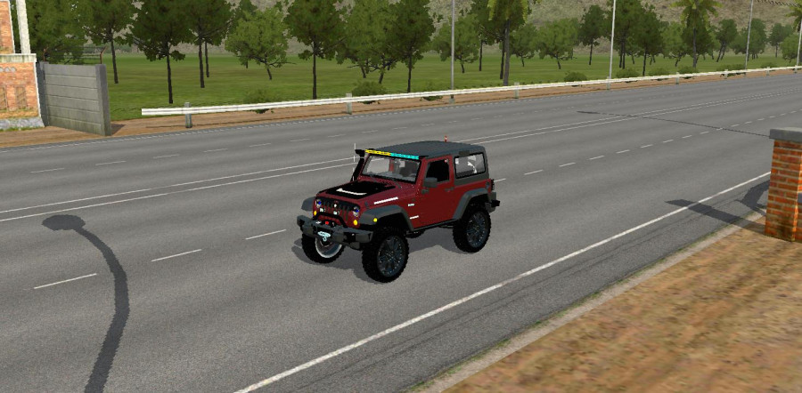 MOD BUSSID Mobil Jeep Rubicon