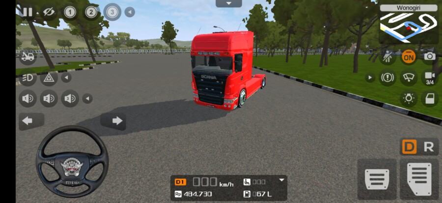 Truck Scania R620 Racing