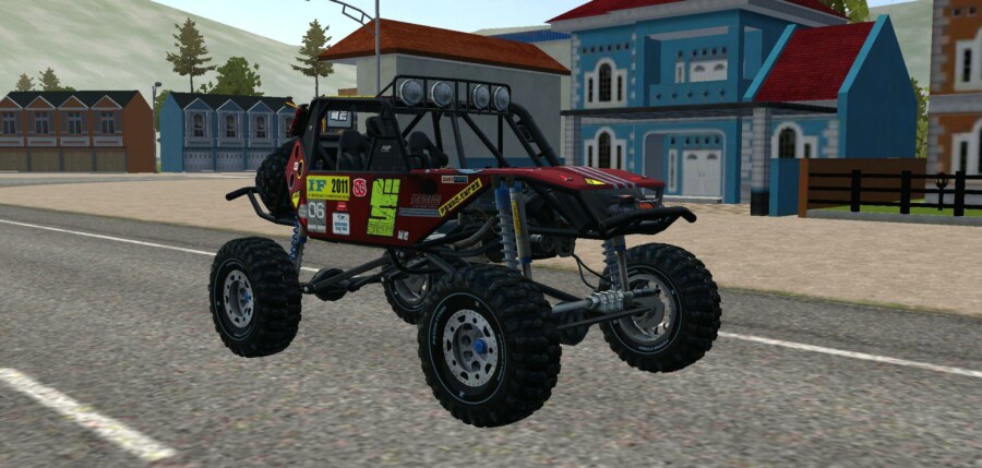 MOD BUSSID Mobil Dune Buggy 4X4 Offroad