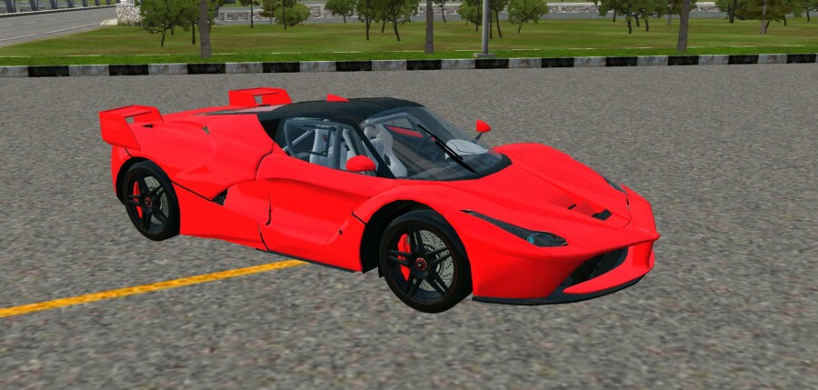 MOD BUSSID Mobil Ferrari LaFerrari