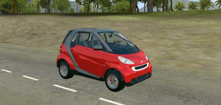MOD BUSSID Mobil Smart Fortwo