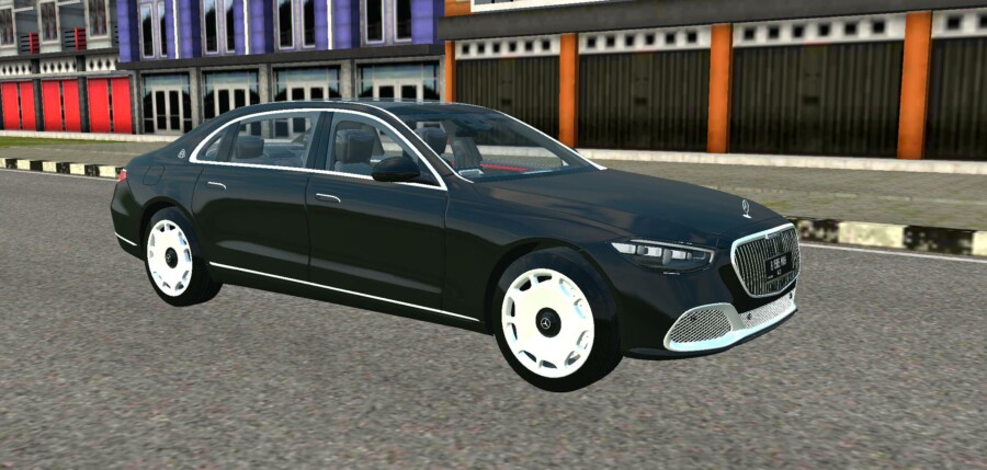 MOD BUSSID Mobil Mercedes-Benz S600 Maybach