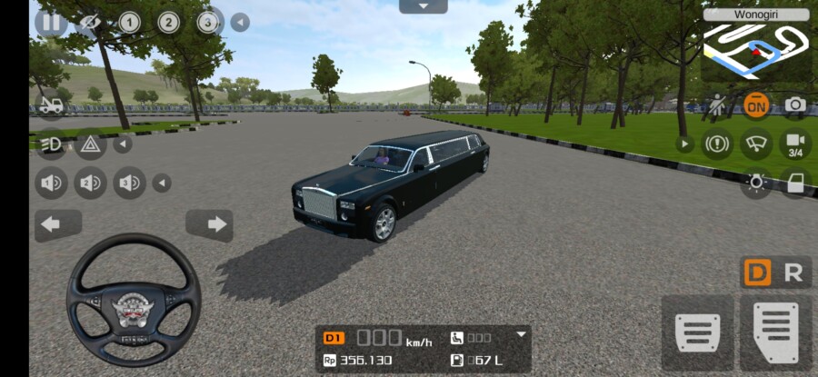 MOD BUSSID Mobil Rolls-Royce Phantom Limousine