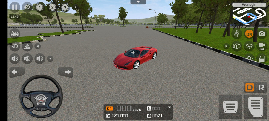 MOD BUSSID Mobil Ferrari 488 GTB