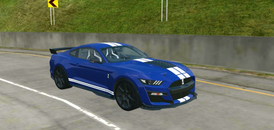 MOD BUSSID Mobil Ford Mustang Shelby GT500 2021
