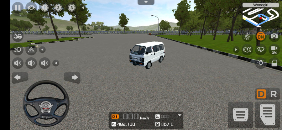 MOD BUSSID Mobil Suzuki Carry Minivan