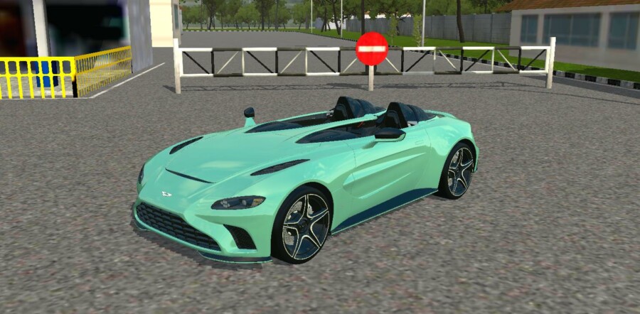 MOD BUSSID Mobil Aston Martin V12 Speedster