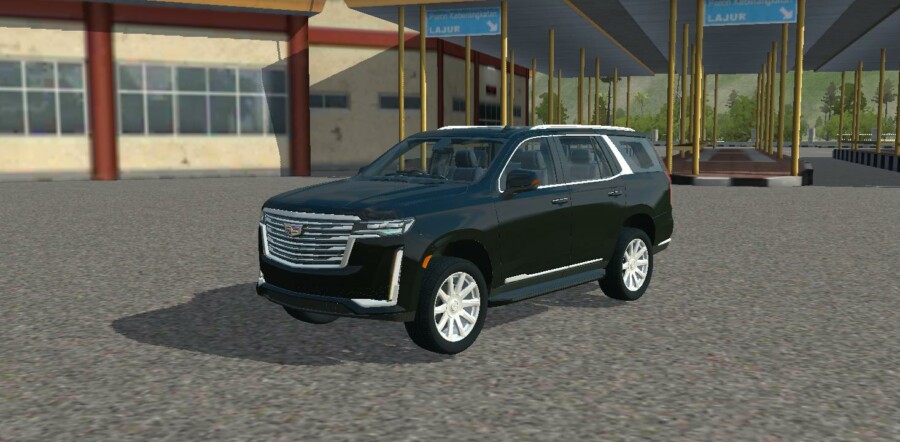 MOD BUSSID Mobil Cadillac Escalade ESV Premium Luxury