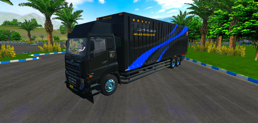 MOD BUSSID Truck UD Quester Tam Cargo New Bodyguard