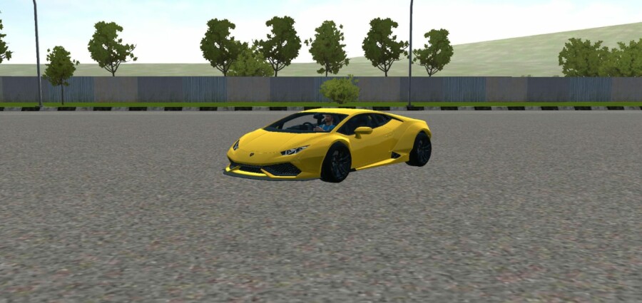 Download MOD BUSSID Lamborghini Huracan Pamdem