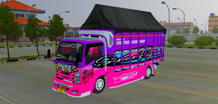 MOD BUSSID Truck NMR Sweetboy M18 by Budesign