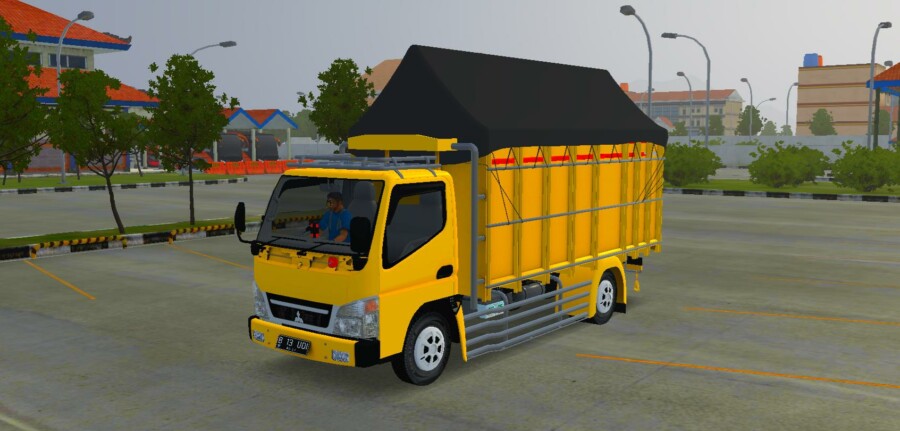 MOD BUSSID Truck Canter Herex Stainless by Budesign