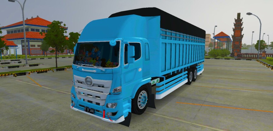 MOD BUSSID Truck Hino 500 Tronton by Budesign