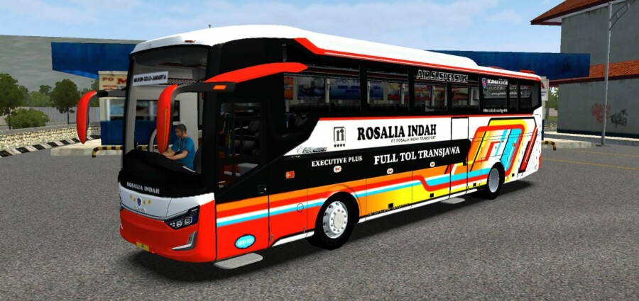 Bus SR 3 Rosalia Indah Double Decker