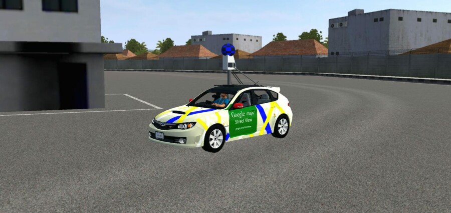 Subaru Google Street View Car