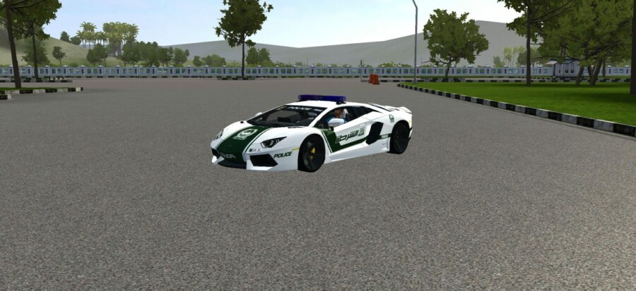 Lamborghini Aventador LP700-4 Dubai HS Police cvt Hanzoo Mod